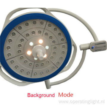 Camera round surgical lamp